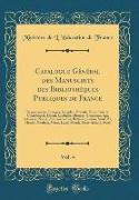 Catalogue Général des Manuscrits des Bibliothèques Publiques de France, Vol. 4