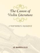 The Canon of Violin Literature