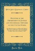 Register of the Department of Justice and the Judicial Officers of the United States