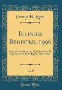 Illinois Register, 1996, Vol. 20