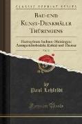 Bau-und Kunst-Denkmäler Thüringens, Vol. 30