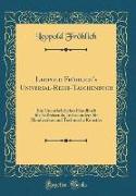 Leopold Fröhlich's Universal-Reise-Taschenbuch