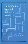 Handbook of Applied Behavior Analysis