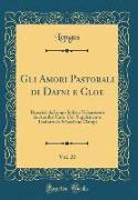 Gli Amori Pastorali di Dafni e Cloe, Vol. 20