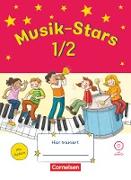 Musik-Stars, Grundwissen, 1./2. Schuljahr, Übungsheft mit Lösungen und Audio-CD