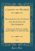 Biographisches Lexikon des Kaiserthums Oesterreich, Vol. 2