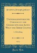 Universalhistorische Uebersicht der Geschichte der Alten Welt und Ihrer Cultur, Vol. 2