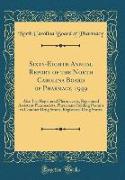 Sixty-Eighth Annual Report of the North Carolina Board of Pharmacy, 1949