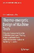 Thermo-energetic Design of Machine Tools