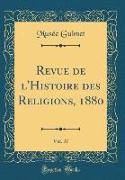 Revue de l'Histoire des Religions, 1880, Vol. 37 (Classic Reprint)