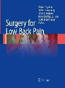 Surgery for Low Back Pain