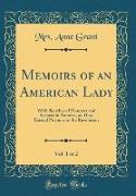 Memoirs of an American Lady, Vol. 1 of 2
