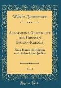 Allgemeine Geschichte des Großen Bauern-Krieges, Vol. 1