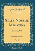 State Normal Magazine, Vol. 5