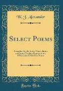 Select Poems