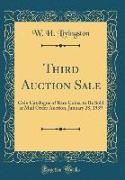 Third Auction Sale