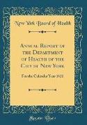 Annual Report of the Department of Health of the City of New York