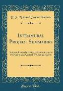 Intramural Project Summaries