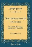 Oesterreichische Dichter