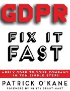 GDPR - Fix it Fast