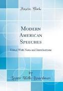 Modern American Speeches