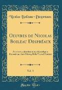 Oeuvres de Nicolas Boileau Despréaux, Vol. 3