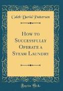 How to Successfully Operate a Steam Laundry (Classic Reprint)