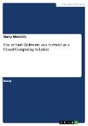 Use of SaaS (Software as a Service) as a Cloud Computing Solution
