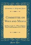 Committee on Ways and Means