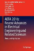 AETA 2016: Recent Advances in Electrical Engineering and Related Sciences