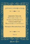 Berichte Über die Verhandlungen der Königlich Sächsischen Gesellschaft der Wissenschaften zu Leipzig, Vol. 58