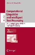 Computational Linguistics and Intelligent Text Processing