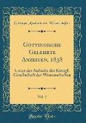 Göttingische Gelehrte Anzeigen, 1838, Vol. 2