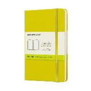Moleskine Notebook P/A6, Plain, Hard Cover, Dandelion Yellow