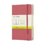 Moleskine Notebook P/A6, Plain, Hard Cover, Daisy Pink