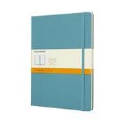 Moleskine Notebook XL, Ruled, Hard Cover, Reef Blue