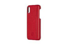 Moleksine Classic Hard Case for Iphone X, Scarlet Red