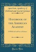 Handbook of the American Academy