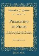 Preaching in Sinim