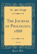 The Journal of Philology, 1888, Vol. 16 (Classic Reprint)