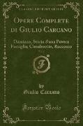 Opere Complete di Giulio Carcano, Vol. 2