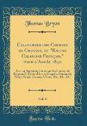 Calendrier des Courses de Chevaux, ou "Racing Calendar Français," pour l'Année 1840, Vol. 6