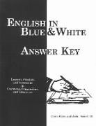 English in Blue & White