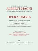 Alberti Magni opera omnia / De Nutrimento et Nutrito. De Sensu et Sensato. Suius secundus liber est de Memoria et Reminiscentia