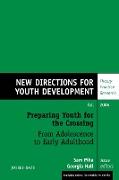 Preparing Youth for the Crossing from Adolescence to Early Adulthood