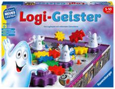 Ravensburger 25042 - Logi-Geister - Spielen und Lernen für Kinder, Lernspiel für Kinder von 5-10 Jahren, Spielend Neues Lernen für 2-4 Spieler