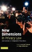 New Dimensions in Privacy Law