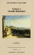 Lettere a Lionello Balestrieri