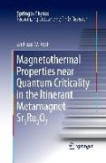 Magnetothermal Properties near Quantum Criticality in the Itinerant Metamagnet Sr3Ru2O7