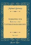 Schriften zur Kritik und Litteraturgeschichte, Vol. 3 of 4 (Classic Reprint)